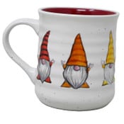 Wholesale - 18oz SPECKLE GREEN PRIDE GNOMES POTTER MUG, UPC: 840104908617